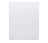 ITSYHPRO Discbound Refill Lined Paper 60 Sheets 100gsm 8.5"×11" Letter Size 11-Hole Discs Planner Inserts