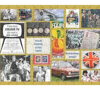 ItsYourPuzzle | Personalized Photo Jigsaw Puzzle | Nostalgia Year Puzzle for 1968 | Custom Puzzles from Photos | Memory Lane Puzzles for Adults | Cardboard Picture Puzzle | 500 Pcs