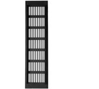 ITTRUH Air vent covers for walls1Pcs Internal Vent Covers, 80MM Wide, Ventilation Grilles, Air Vent Grille Cover, Cupboard Vents Black(80x150mm)
