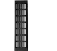 ITTRUH Air vent covers for walls1Pcs Internal Vent Covers, 80MM Wide, Ventilation Grilles, Air Vent Grille Cover, Cupboard Vents Black(80x400mm)