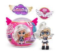 ZURU Itty Bitty Prettys Angel High Glow Goals Series 2 Capsule Doll with 10 Surprise Accessories, Rio