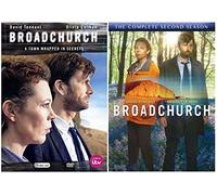 ITV British television crime drama Broadchurch 1-2 Complete DVD Collection : Broadchurch Series 1 / Broadchurch Series 2 + Special Features : Behind the Scenes + Cast Filmographies + Picture Gallery + Deleted Scenes plus much more by Olivia Colman