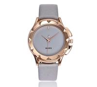 ITVIP Gypsophila and Unique Rose Gold Case Simple Atmosphere Fashion Women Watch Strap 240mm grey