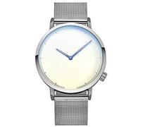 ITVIP Men's Business Scale Minimalist Stainless Steel Strap Classic Fashion Quartz Watch Bracelet 230 b