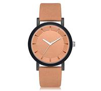 ITVIP Men's Stainless Steel Simple Business Fashion Quartz Watch, pink gold, 245mm, Strap