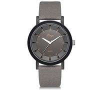 ITVIP Men's Stainless Steel Simple Business Fashion Quartz Watch Strap 245mm Grey