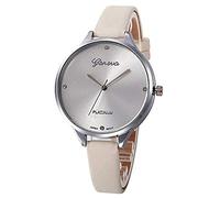 ITVIP Women's Simple Quartz Analog Watch with Leather Strap Strap 215mm beige