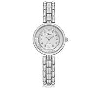 ITVIP Women's Wrist Watch Small Watch with Crystal Ball and Diamond Dial Fashion Rose Gold High End Quartz Watch 194 c