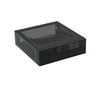 ITX Case Tower HTPC Small Gaming Computer Case Server with 4 USB Port for Computer Space Saving