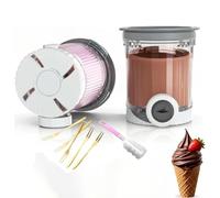 ITXOXF 2 Pack Creami Pint Containers and Lids for Ninja,Compatible with Ninja NC700 NC701 NC701Q NC701CO Series Creami Maker Machine Accessories,BPA Free & Dishwasher Safe