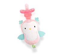 ity by Ingenuity Cozy Coo, BPA-Free and Medical-Grade Silicone Pacifier, Plush Owl, Unisex, for Ages Newborn and Up - Nally