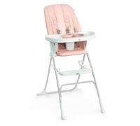 ity by Ingenuity Sun Valley Compact Folding High Chair, Food-Grade Safe Plate, Safety Harness, for Ages 6 Months and Up, Unisex - Pink