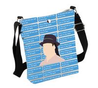 ITYSL Tv Show Inspired Gift Tim Robinson Quote Crossbody Bag for Tv Show Fans