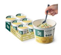 iTz noT Instant Power Protein Rice Pot- Chicken-Style Flavour with Veggies(6×110g)- Plant Based- High Protein (20g), High Fibre (10g), Low Carb & Gluten Free, Vegan Friendly Instant Meal, Ready to Eat