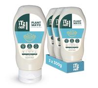 iTz noT jusT Plant Mayo 300ml, Pack of 3 - Low Calorie Mayonnaise (44 Cals/Serving), No Added Sugar, Gluten Free, Dairy Free, Keto Friendly & Vegan Mayo Spread for Sandwich, Dip & Cooking