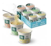 ITz noT JUST Shirataki Noodles Combo Pack (Pack of 6x 150g)- Beef, Chicken & Vegetable Flavours| Low Calorie, High Fibre, Vegan, Gluten-Free, Low Carb, Instant Healthy Ready to Eat Konjac Cup Noodles