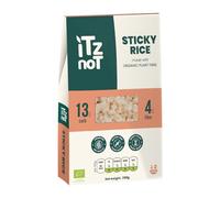 iTz noT jusT Sticky Rice 200g(Pack of 1)- Low Carb Konjac Shirataki Rice, Ready to Eat, Gluten-Free, Plant-Based, No Added Preservatives, Low Calorie, High Fibre Rice Alternative