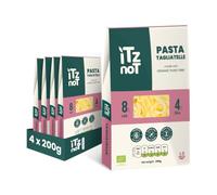 iTz noT jusT Tagliatelle Pasta 200g(Pack of 6)- Low Carb Konjac Shirataki Pasta, Ready to Eat, Gluten-Free, Plant-Based, No Added Preservatives, Low Calorie, High Fibre Pasta Alternative
