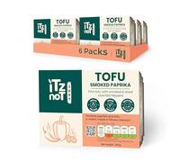 iTz noT JUST TOFU - Smoked Paprika Tofu (Pack of 6 x 280g) | Vegan Plant-Based Protein | Gluten-Free, Low Carb, Low Fat | High Protein Tofu with Nigari | Smoky Seasoned Tofu for Cooking & Meal Prep