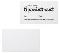 ITZAMNA your next Appointment Card appointment reminder card 100 Salon Makeup Hair Stylist Nail Artist white