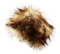 Itzu Ladies Womens Luxury Faux Fur Russian Cossack Hat Ski Winter Warm Cosy Fleece Lined in Brown