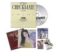 ITZY - [CHECKMATE SPECIAL EDITION] (A Ver.) Photobook + CD-R + Photocard + Special Tag + Sneakers Sticker + Postcard + Seal Sticker + Lyric Poster + 2 Pin Button Badges + 4 Extra Photocards