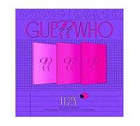 ITZY Guess Who 4th Mini Album 3 VERSION SET CD+1p Mini Folding Poster On Pack+72p PhotoBook+2p PhotoCard+Sticker+Newspaper Type Lyrics+Message PhotoCard SET+Tracking Kpop Sealed