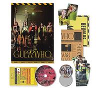 ITZY - ITZY Mini Album - GUESS WHO [ NIGHT ver. ] CD + Photobook + Photocard + Mini Folding Poster + Sticker Pack + Newspaper + OFFICIAL POSTER