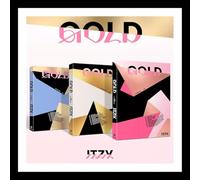 ITZY - (P.O.B) ITZY GOLD 2nd FULL Album Standard Ver (A Ver(BLUE) + Gift Card) K-POP SEALED