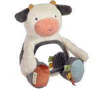 Itzy Ritzy 306601562 Sensory Tummy Time Mirror Toy, Cow, S