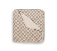 Itzy Ritzy Baby Blanket - Lightweight Cotton Muslin Blanket, Large 30x40 Muslin Cloths For Baby, Multi-Use as Nursing Cover, Tummy Time and Naps, Essentials For Newborns - Checkerboard
