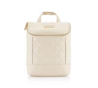 Itzy Ritzy Baby Bottle Bag - Insulated Milk Bottle Holder, Keeps Warm and Cool with Built-in Ice Pack Pocket, Multi-Use Breast Milk Cooler, Snack Storage for Pram and Nappy Bag - Milk & Honey