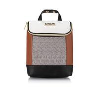 Itzy Ritzy Baby Bottle Bag - Insulated Milk Bottle Holder, Keeps Warm and Cool with Built-in Ice Pack Pocket, Multi-Use Breast Milk Cooler, Snack Storage for Pram and Nappy Bag - Coffee & Cream