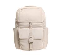 Itzy Ritzy Belong Bucket Backpack - Lightweight Diaper Bag Backpack Featuring 16 Pockets, Bucket Top Opening, Stroller Straps & Changing Pad - Organized and Stylish Everyday Family Backpack (Toast)