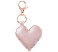 Itzy Ritzy Diaper Bag & Purse Charm, Keychain & Luggage Marker; Measures 6" Long & 3" Wide; Features Durable Clasp & Trendy Rose Gold Hardware, Blush