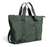 Itzy Ritzy Diaper Bag Tote - Lightweight Belong All-in-Tote Weekender Bag with 10 Pockets, Removable & Adjustable Crossbody Strap, Stroller Straps & Trolley Sleeve - For Daily Use or Travel (Green)