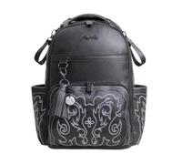 Itzy Ritzy Large Capacity Boss Plus Baby Backpack Diaper Bag Featuring 19 Pockets, Outlaw Black