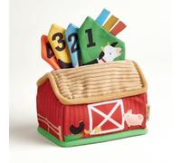 Itzy Ritzy - Pull on and wear sensory scarves - Teaches animals, numbers and colors (firm)