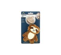 Itzy Ritzy, Sweetie Pal, Silicone & Plush Pacifier, Sloth, 2 Piece