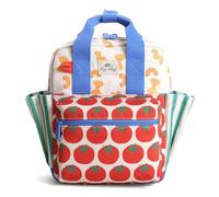 Itzy Ritzy Toddler Backpack - Daycare Bag - Features Adjustable Shoulder Straps, 2 Side Pockets & Spacious Interior with Wipeable Fabric Lining & Name Label, Pasta