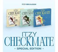 ITZY - ( Special Edition ) ITZY - CHECKMATE Mini Album ( A + B + C - 3 Version Full Set. )+1ea ITZY Store Gift Card K-POP SEALED