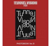 ITZY - TUNNEL VISION [Photobook - B ver.] [New CD] Photo Book, Photos, Poster, S