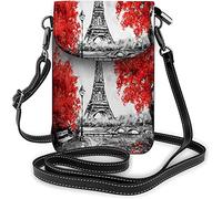 IUBBKI Cityscape Crossbody Cell Phone Purse Istanbul Bosphorus Galata Historical Landmarke Landscape TourismWallet Handbag