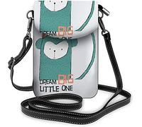 IUBBKI Cityscape Crossbody Cell Phone Purse Istanbul Bosphorus Galata Historical Landmarke Landscape TourismWallet Handbag