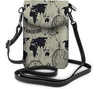 IUBBKI Cityscape Crossbody Cell Phone Purse Istanbul Bosphorus Galata Historical Landmarke Landscape TourismWallet Handbag