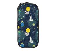 IUBBKI Cute Sloth Alpaca Chameleon Pencil Case Large Capacity Durable Pencil Pouch Storage Pen Bag with Zipper Pouch Box Stationary Case