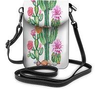 IUBBKI Floral Small Cell Phone Purse Flowers Plants Berries Crossbody Bag for Women Wallet Purses and Handbags Colorful