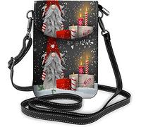 IUBBKI Floral Small Cell Phone Purse Flowers Plants Berries Crossbody Bag for Women Wallet Purses and Handbags Colorful