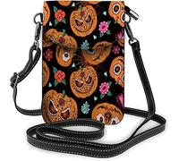 IUBBKI Flowers Small Cell Phone Purse Ethnic Summer Leaf Floral Ocean Wave Crossbody Bag for Women Wallet Purses and Handbags