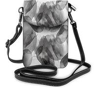 IUBBKI Flowers Small Cell Phone Purse Ethnic Summer Leaf Floral Ocean Wave Crossbody Bag for Women Wallet Purses and Handbags